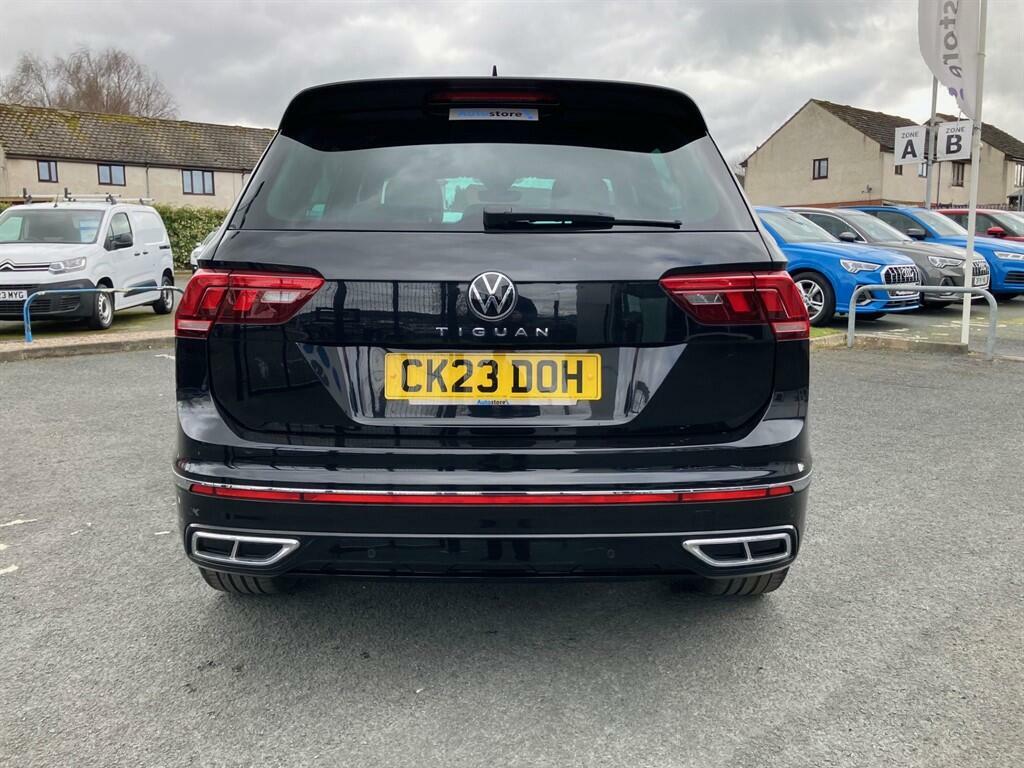 Volkswagen Tiguan 1.5 Tsi R-line Dsg Euro 6 Ss CK23DOH Black #5