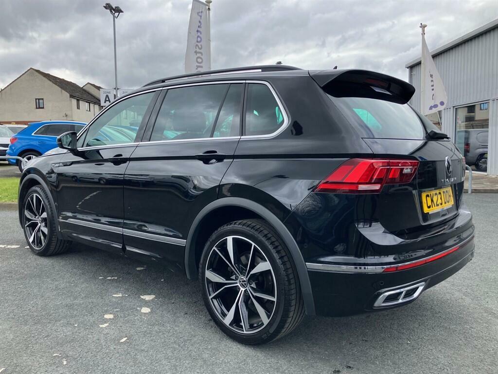 Volkswagen Tiguan 1.5 Tsi R-line Dsg Euro 6 Ss CK23DOH Black #4