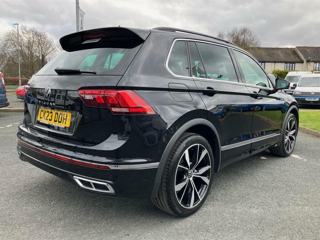 Volkswagen Tiguan 1.5 Tsi R-line Dsg Euro 6 Ss CK23DOH Black #6