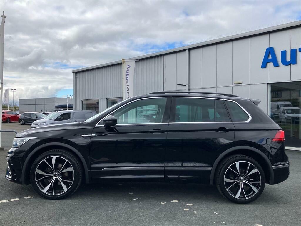 Volkswagen Tiguan 1.5 Tsi R-line Dsg Euro 6 Ss CK23DOH Black #3