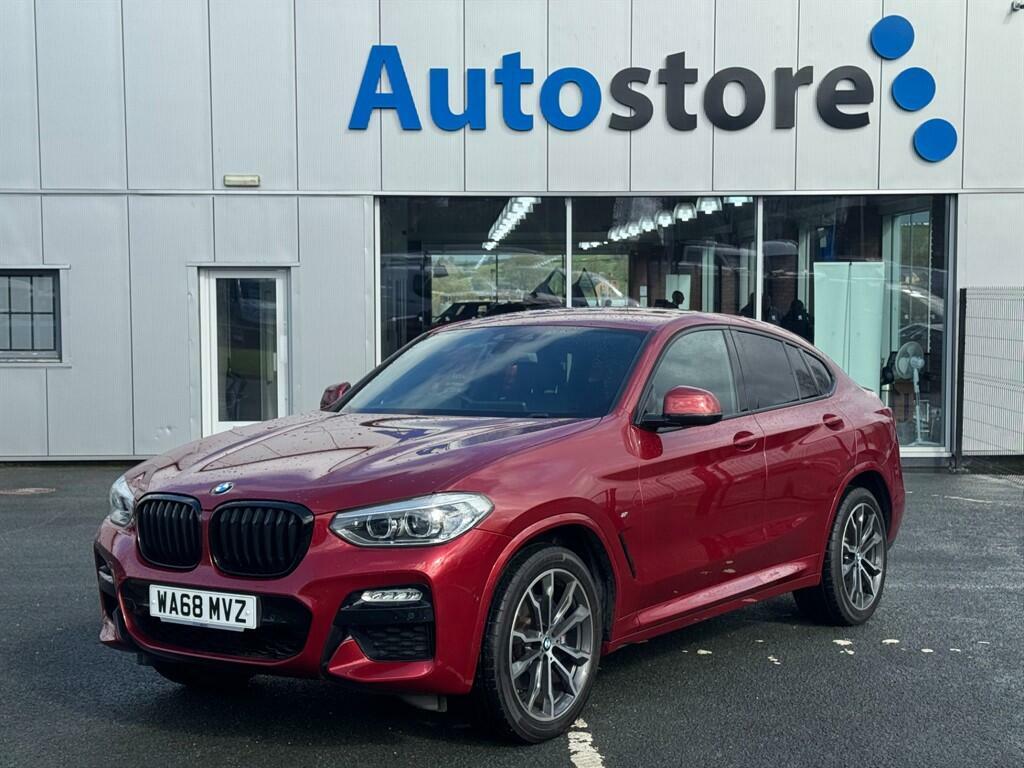 BMW X4 2.0 20D M Sport Xdrive Euro 6 Ss Red