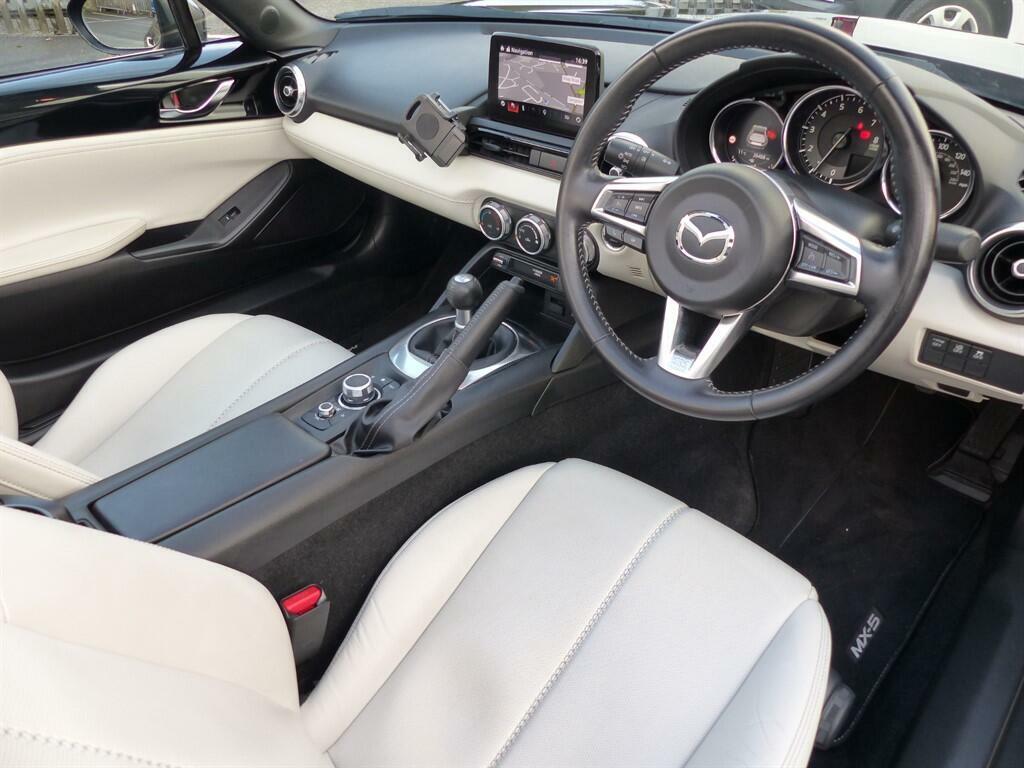 Mazda MX-5 RF 2.0 Skyactiv-g Gt Sport Tech Euro 6 Ss Black #5