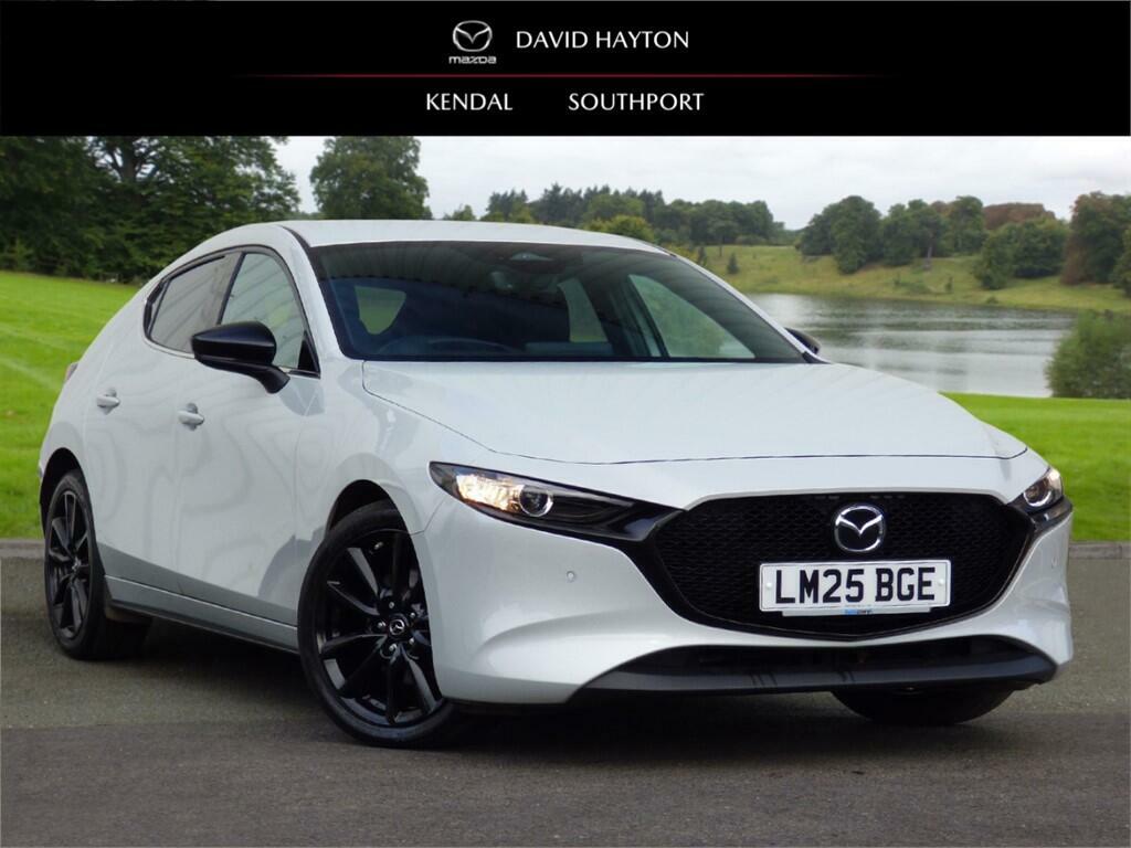 Mazda 3 2.5 E-skyactiv-g Mhev Homura Euro 6 Ss White