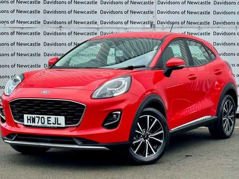 Ford Puma 1.0T Ecoboost Mhev Titanium Suv Red #3
