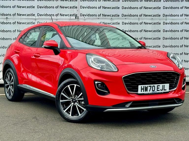 Ford Puma 1.0T Ecoboost Mhev Titanium Suv Red