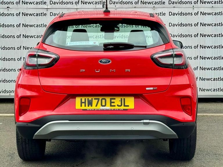 Ford Puma 1.0T Ecoboost Mhev Titanium Suv Red #6