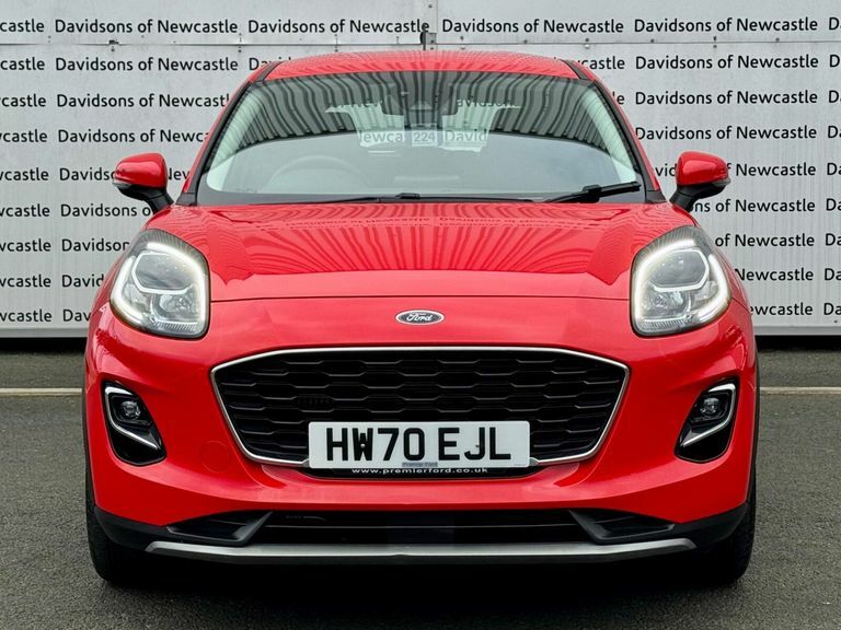 Ford Puma 1.0T Ecoboost Mhev Titanium Suv Red #2