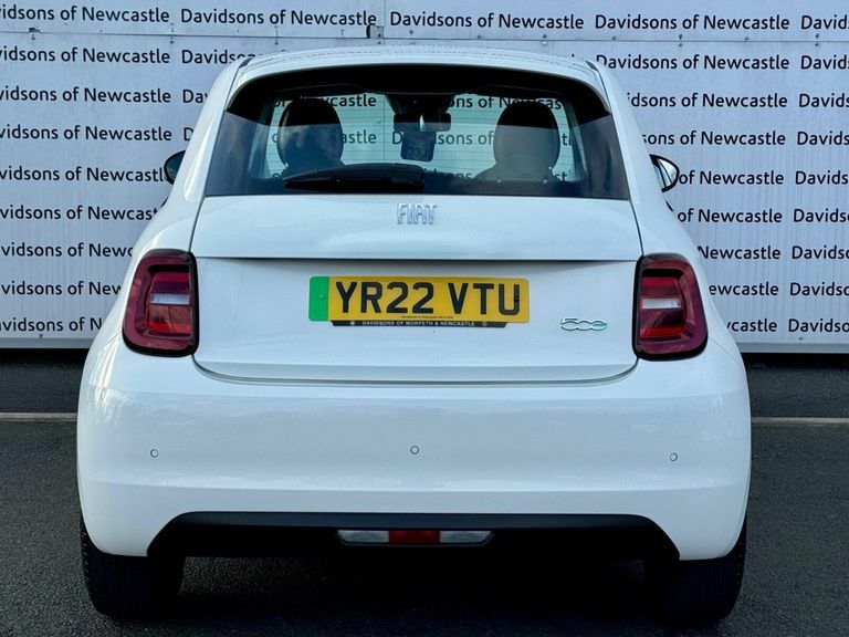 Fiat 500 24Kwh Action Hatchback 95 Ps White #6