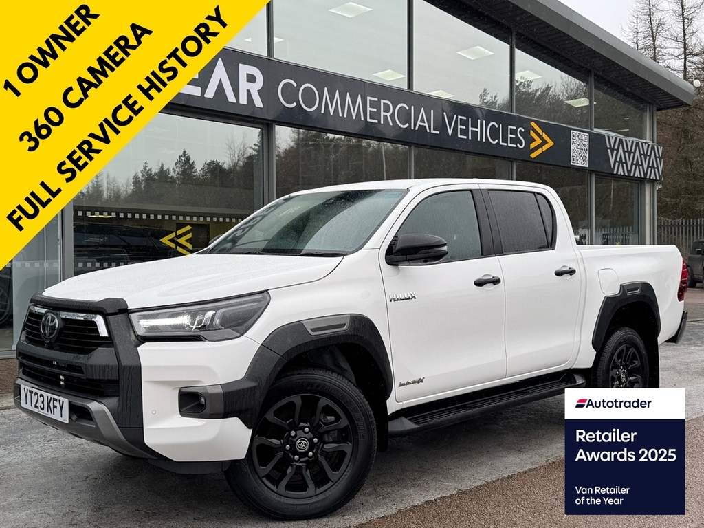 Toyota HILUX 2.8 D-4d Invincible X 204Ps 4Wd Euro 6 With Sat Na White