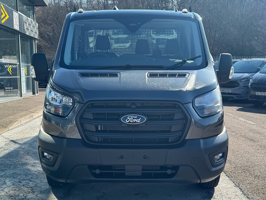 Ford Transit Custom 165Ps 350 Leader Single Cab Tipper Drw With Ac, R Grey #3