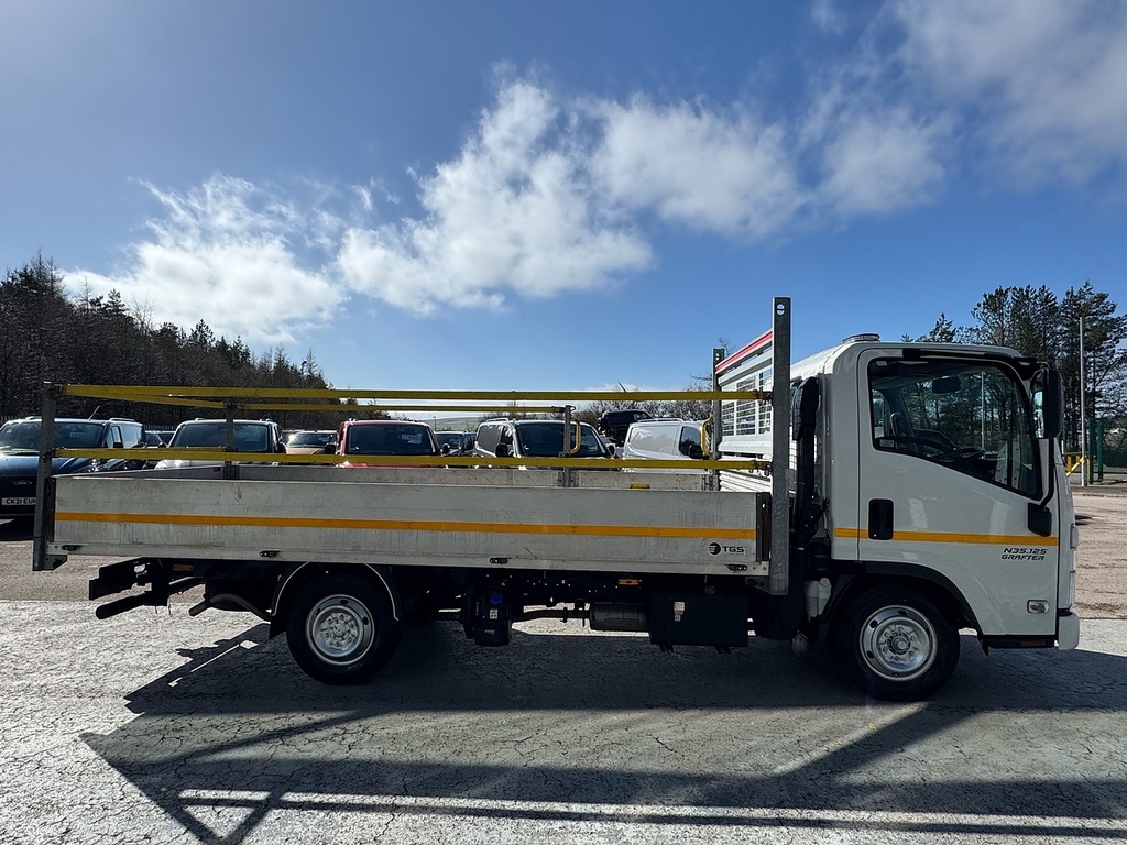 Isuzu 125Ps D N35 L4 Lwb 4.4M Aluminium Dropside With Fa LT23EFR White #6