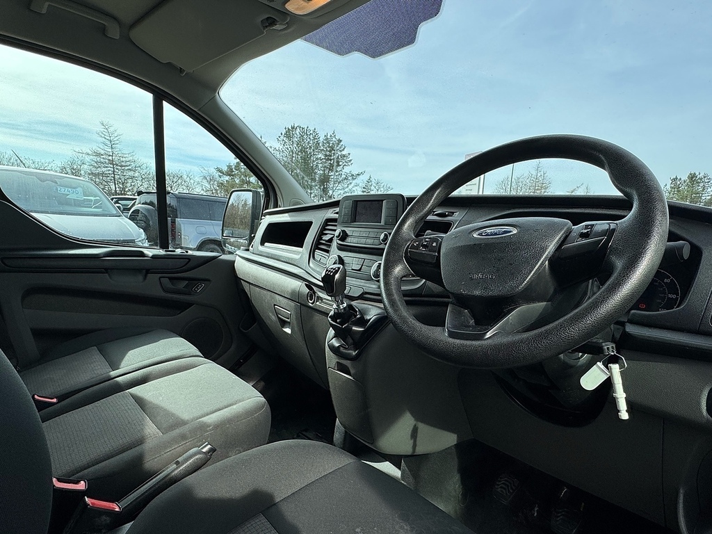 Ford Transit Custom Tdci 130Ps 300 Leader L2 Lwb With Ply Lining Par CK72AYU White #2