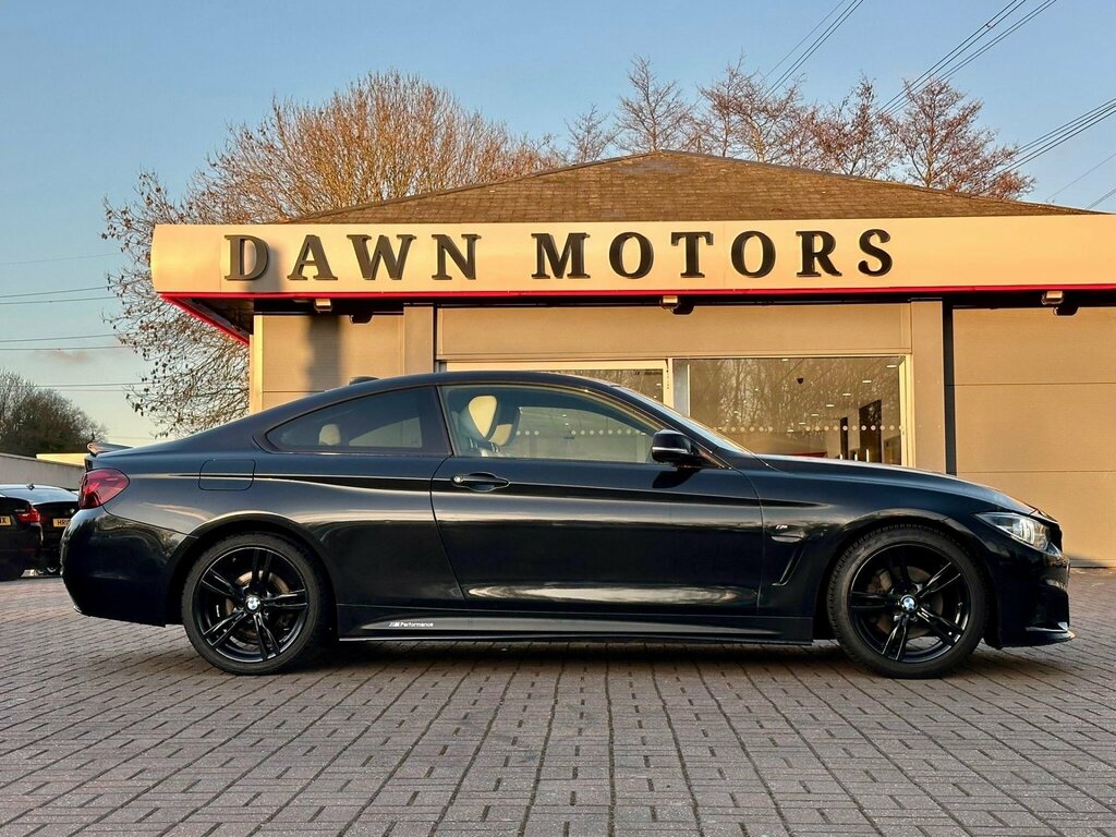 BMW 4 Series 2.0 420D M Sport Euro 6 Ss LE69LJU Black #6