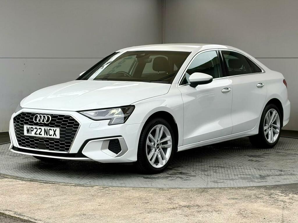 Audi A3 1.5 Tfsi 35 Sport Saloon S Tronic Euro WP22NCX White #3