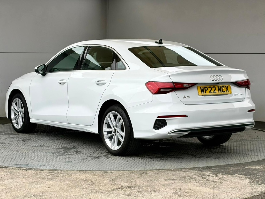 Audi A3 1.5 Tfsi 35 Sport Saloon S Tronic Euro WP22NCX White #5