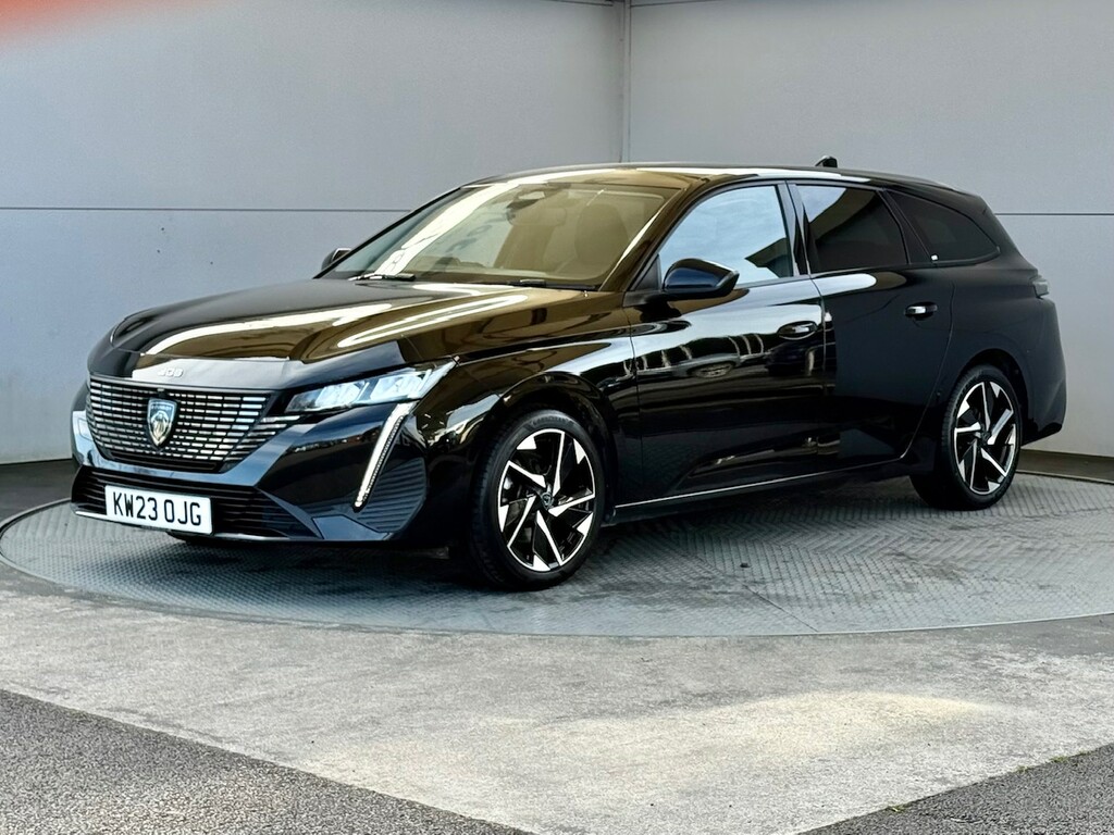 Peugeot 308 SW 1.2 Puretech Allure Premium Estate Eat KW23OJG Black #4