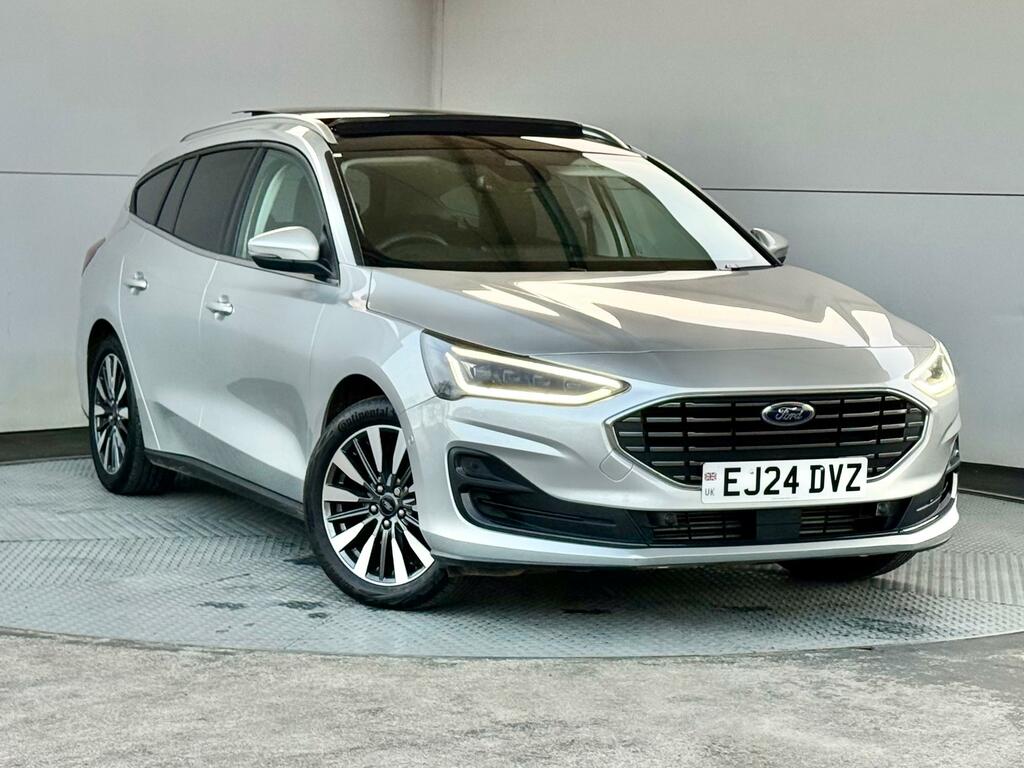 Ford Focus 1.0T Ecoboost Mhev Titanium X Estate 1 Silver
