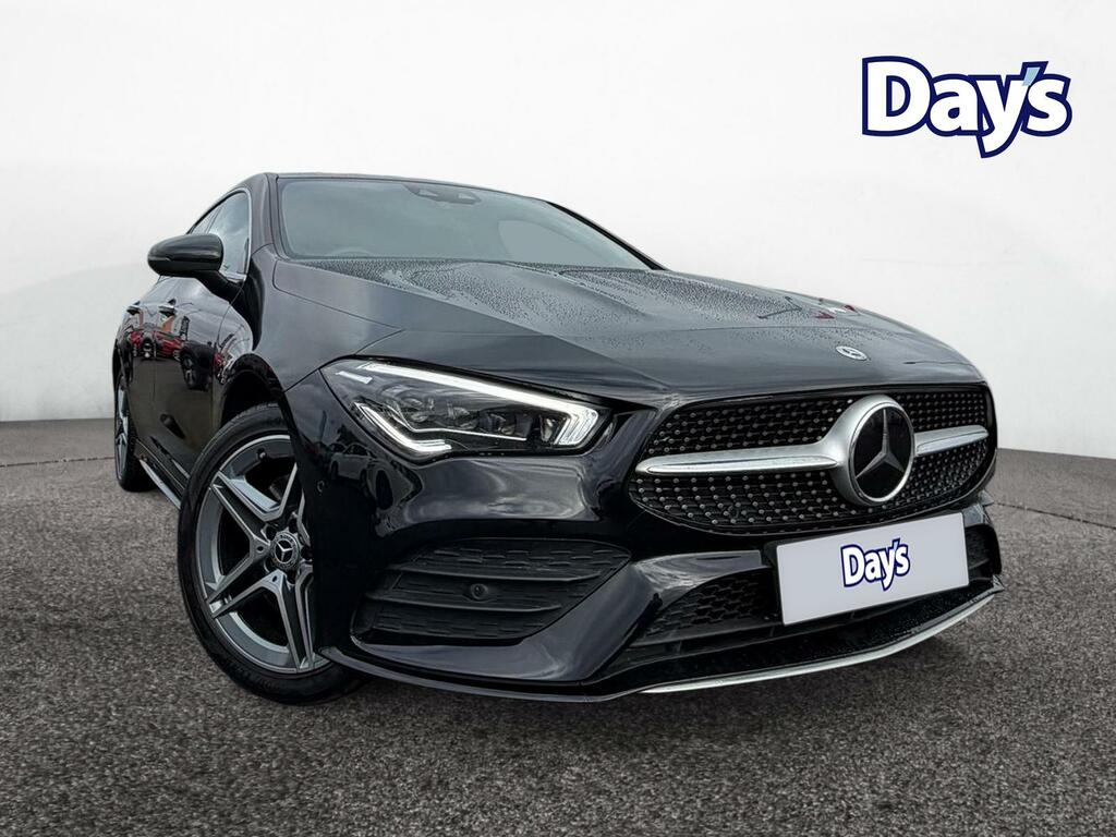 Mercedes-Benz CLA Class Cla 250E Amg Line Premium Plus Shooting Brake Black #2