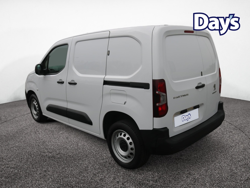 Peugeot Partner 1.5 Bluehdi 1000 Professional Premium Standard P  White #5