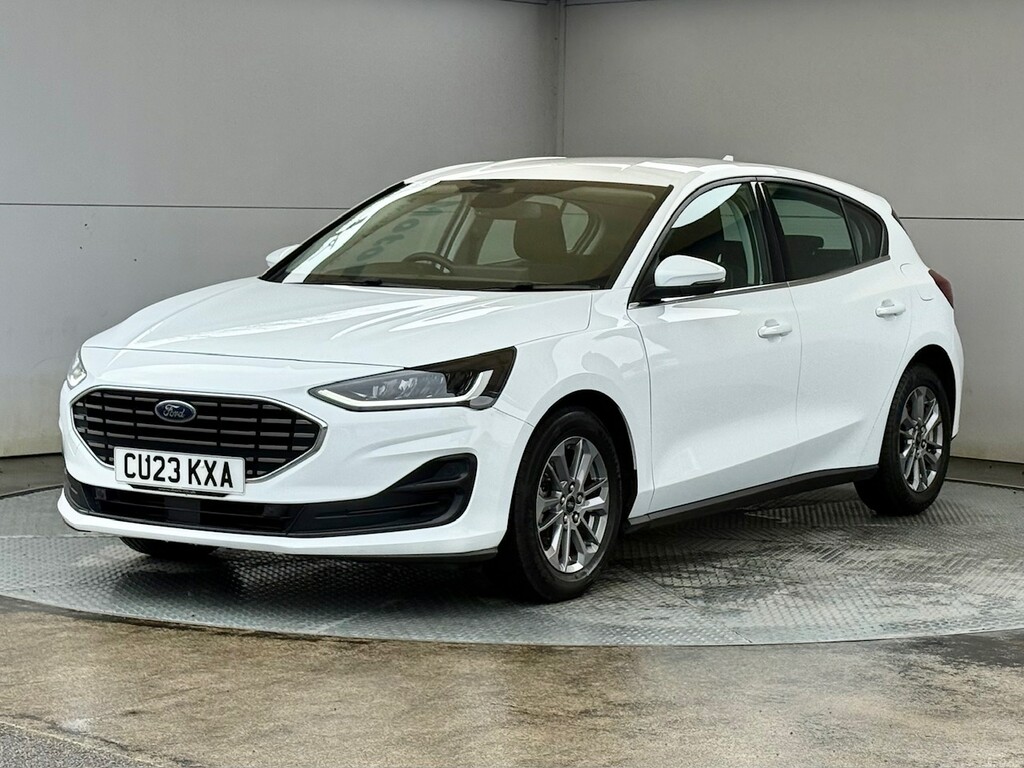 Ford Focus 1.0T Ecoboost Titanium Hatchback CU23KXA White #3