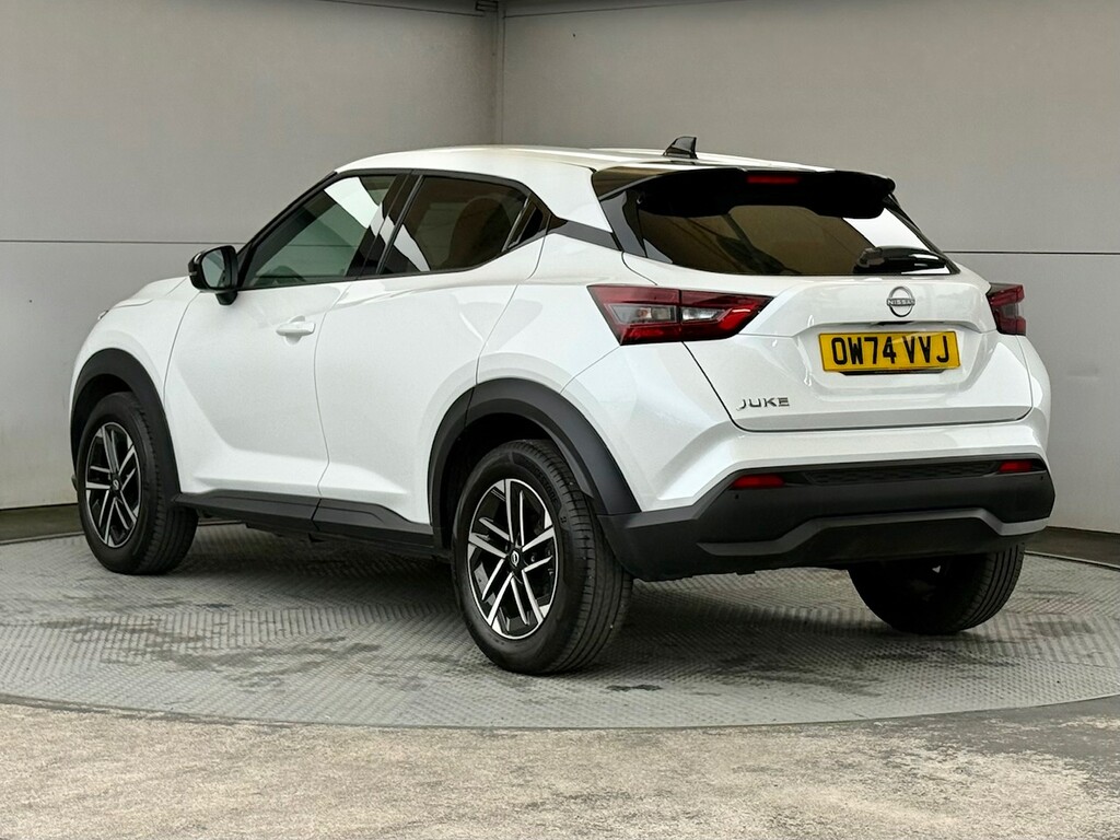 Nissan Juke 1.0 Dig-t N-connecta Suv Euro 6 OW74VVJ White #5