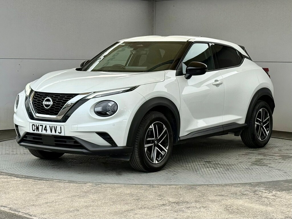 Nissan Juke 1.0 Dig-t N-connecta Suv Euro 6 OW74VVJ White #3