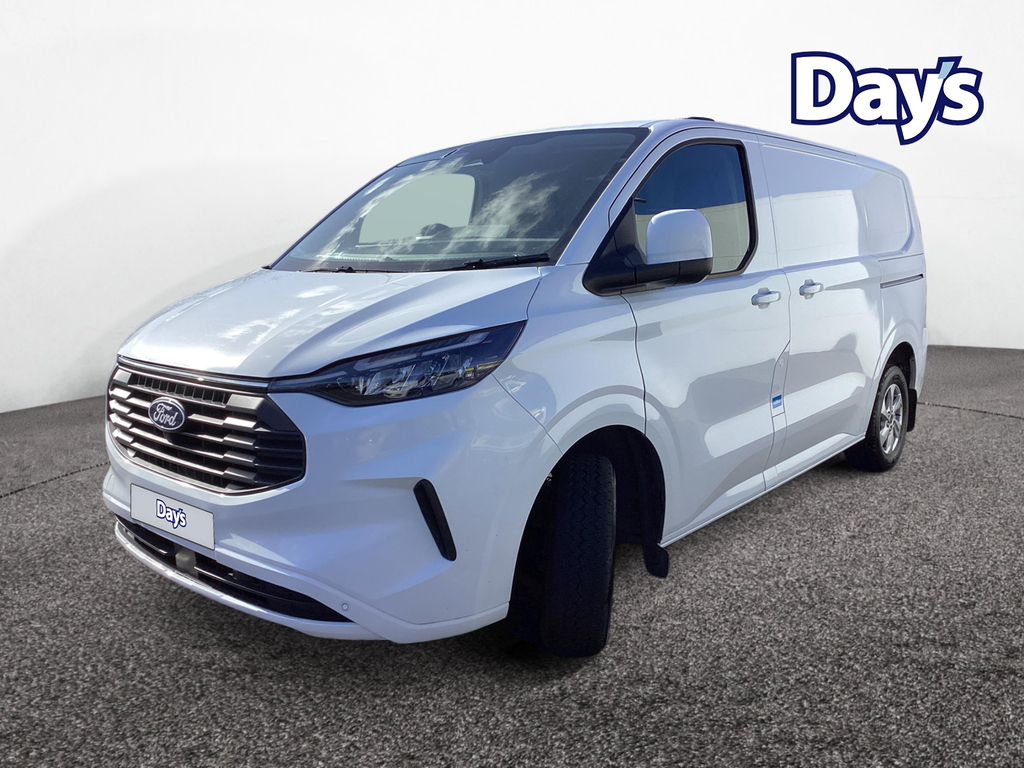 Ford Transit Custom 2.0 280 Ecoblue Limited Panel Van Manua DW74GUO White #2