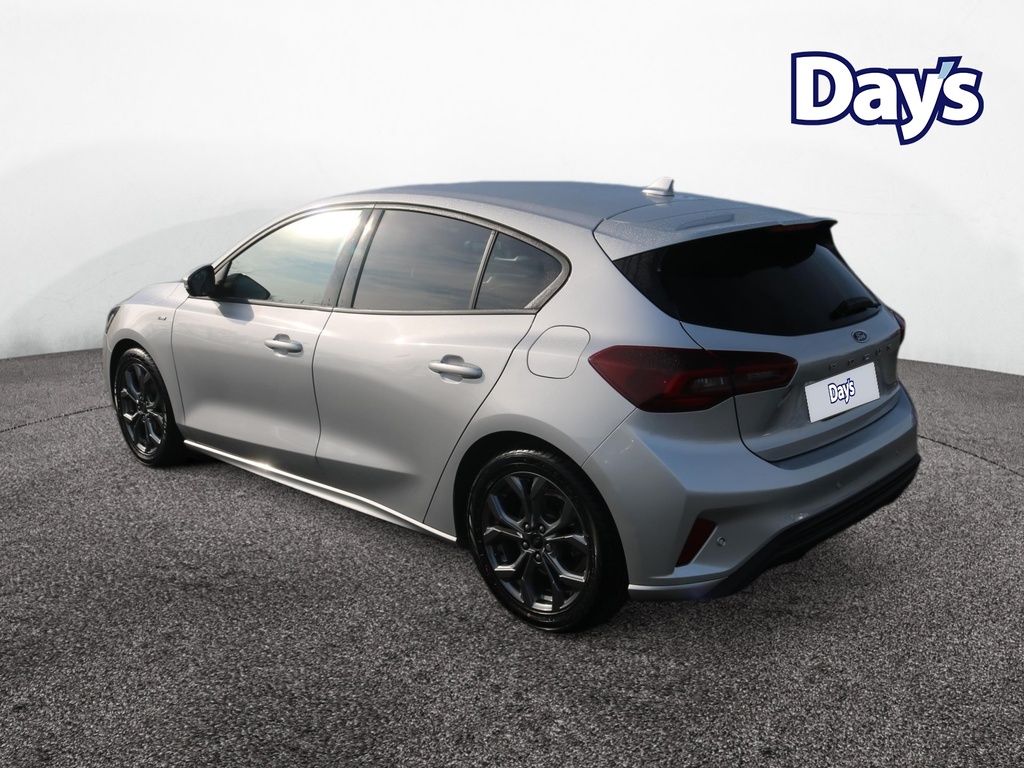 Ford Focus 1.0T Ecoboost Mhev St-line Hatchback Hy CU25JLO Silver #5