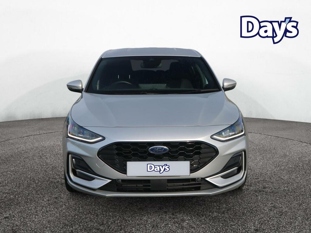 Ford Focus 1.0T Ecoboost Mhev St-line Hatchback Hy CU25JLO Silver #2