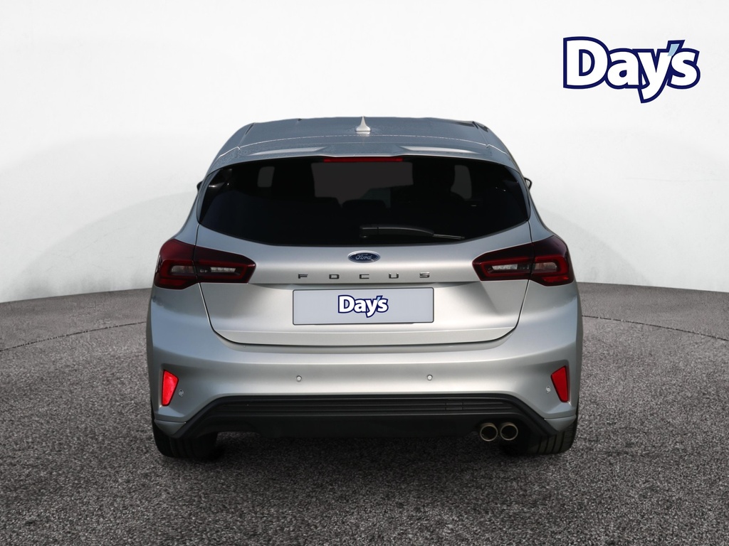 Ford Focus 1.0T Ecoboost Mhev St-line Hatchback Hy CU25JLO Silver #6