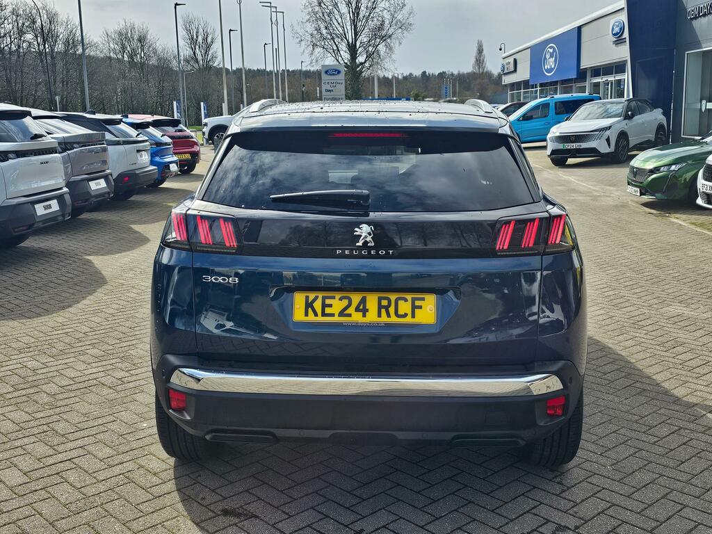 Peugeot 3008 1.2 Puretech Allure Suv Eat Euro 6 Ss KE24RCF Blue #6