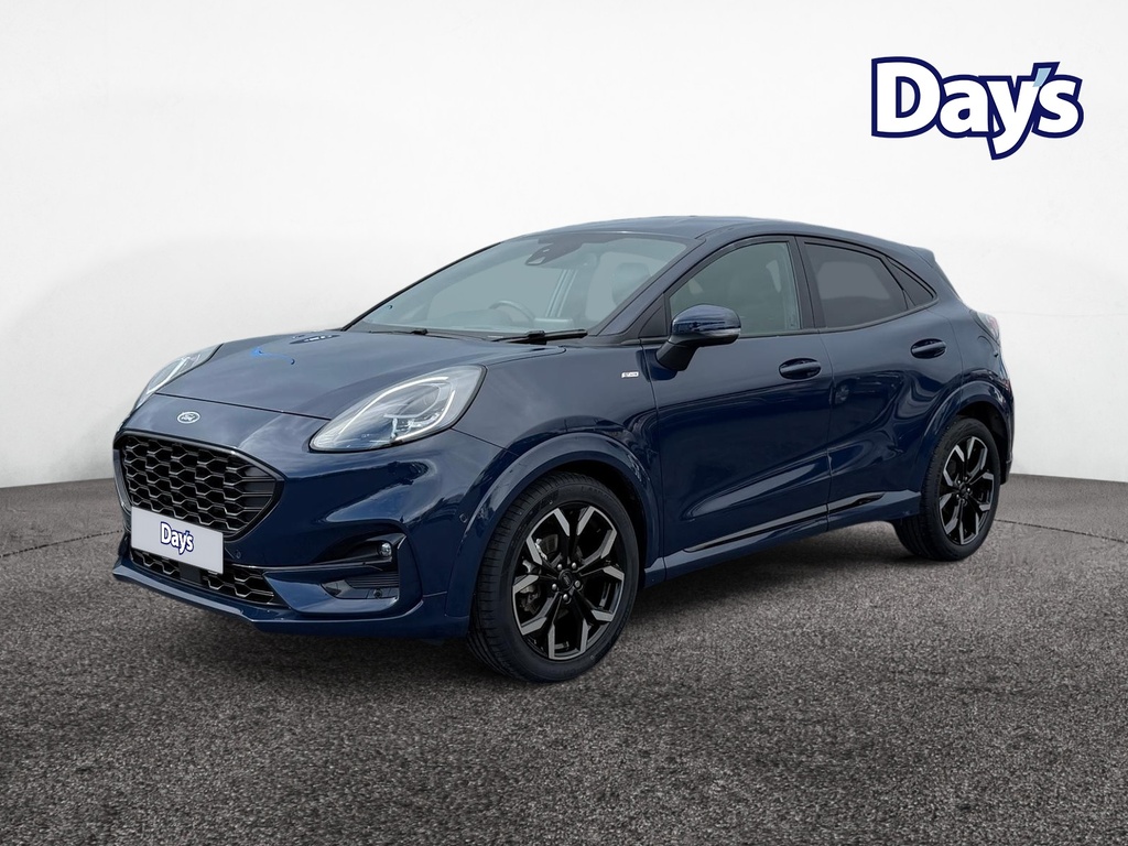 Ford Puma St-line X 1.0 Ecoboost Hybrid Mhev 125Ps Blue #4