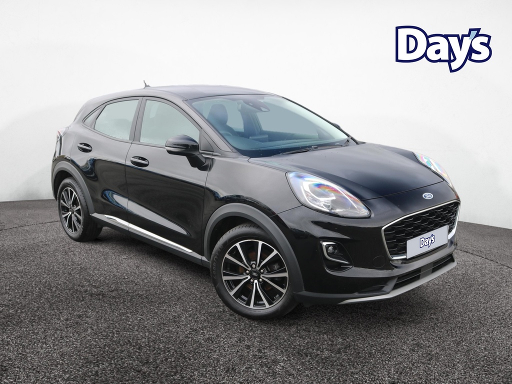 Ford Puma 1.0T Ecoboost Mhev Titanium Suv Hybrid Black