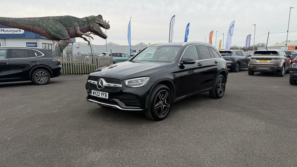 Mercedes-Benz GLC Class Glc300e 2.0 13.5Kwh Amg Line Suv Plug-i WV22YFB Black #4