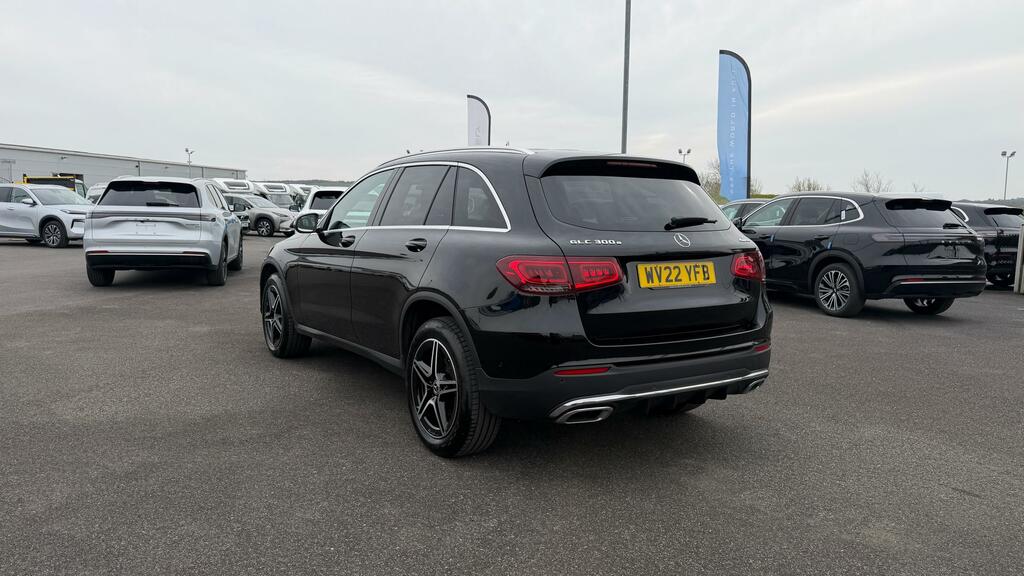 Mercedes-Benz GLC Class Glc300e 2.0 13.5Kwh Amg Line Suv Plug-i WV22YFB Black #6