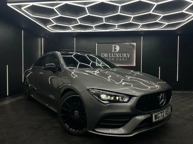 Mercedes-Benz CLA Class 2022 1.3 Cla180 Amg Line Night Edition Premium Pl Grey