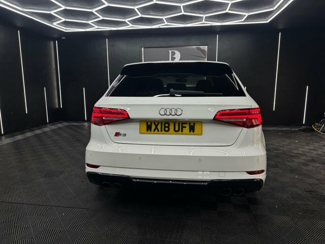 Audi S3 2018 2.0 Tfsi Black Edition Sportback S WX18UFW White #3