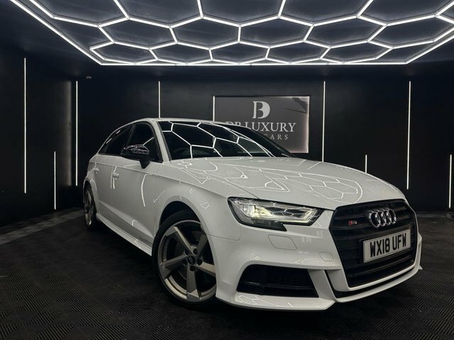 Audi S3 2018 2.0 Tfsi Black Edition Sportback S White