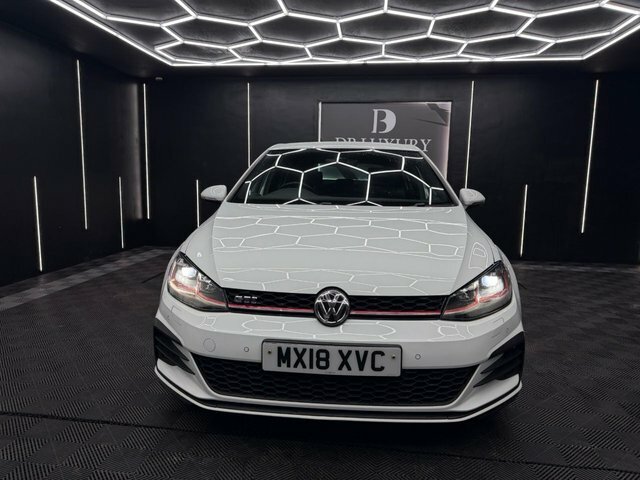 Volkswagen Golf 2018 2.0 Tsi Gti Hatchback Dsg Euro 6 MX18XVC White #3