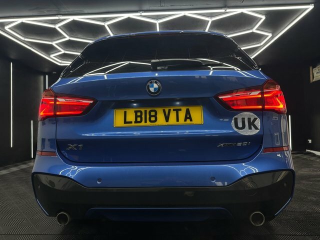 BMW X1 2018 2.0 20I M Sport Suv Xdrive Eu LB18VTA Blue #4