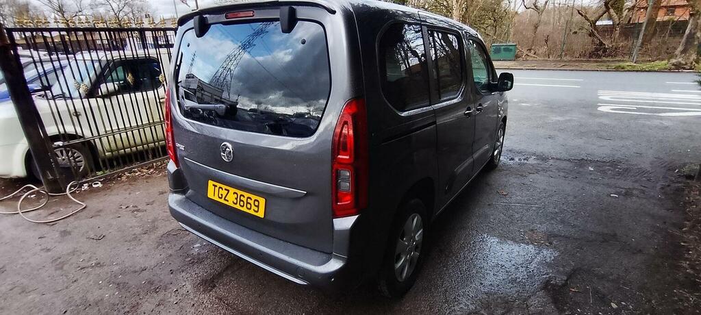 Vauxhall Combo Life 1.5 Turbo D Se Euro 6 Ss 7 Seat TGZ3669 Grey #3