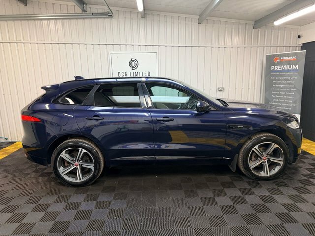 Jaguar F-Pace P250i R-sport Suv WF67XUX Blue #5