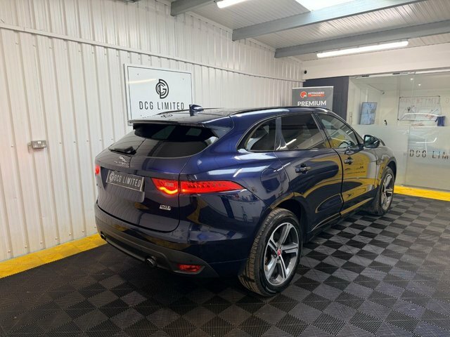 Jaguar F-Pace P250i R-sport Suv WF67XUX Blue #6