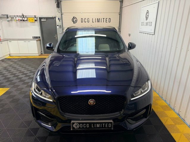 Jaguar F-Pace P250i R-sport Suv WF67XUX Blue #3