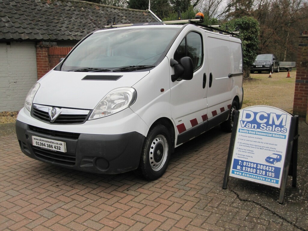 Vauxhall Vivaro 2.0 Cdti Ecoflex 2014 EN14KYJ White #3