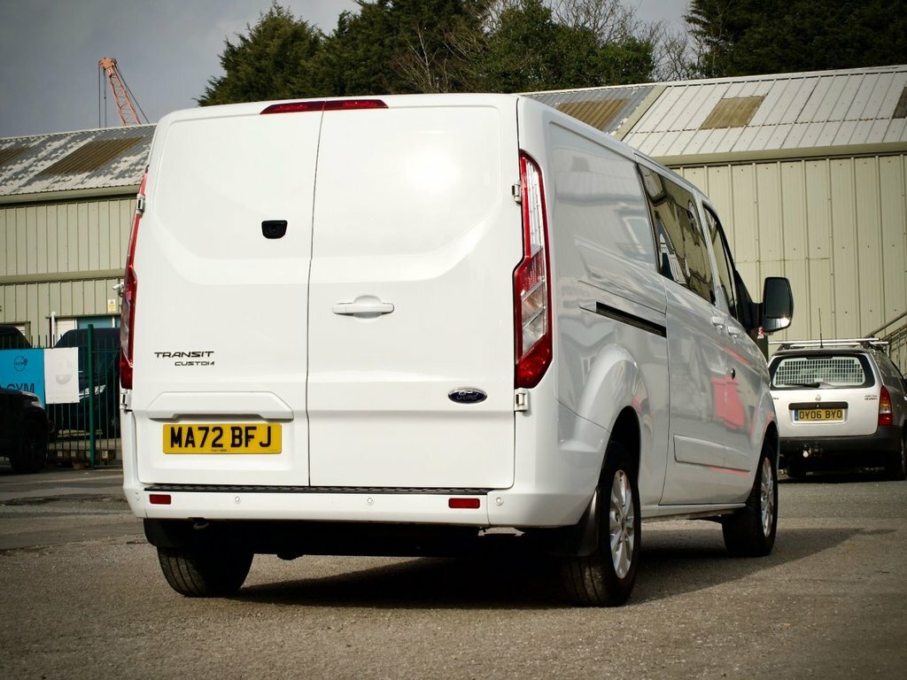 Ford Transit Custom 2L Limited MA72BFJ White #4