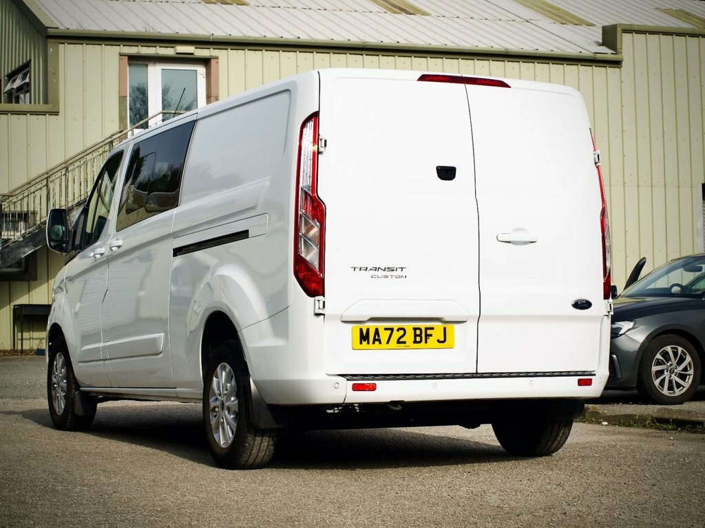 Ford Transit Custom 2L Limited MA72BFJ White #2