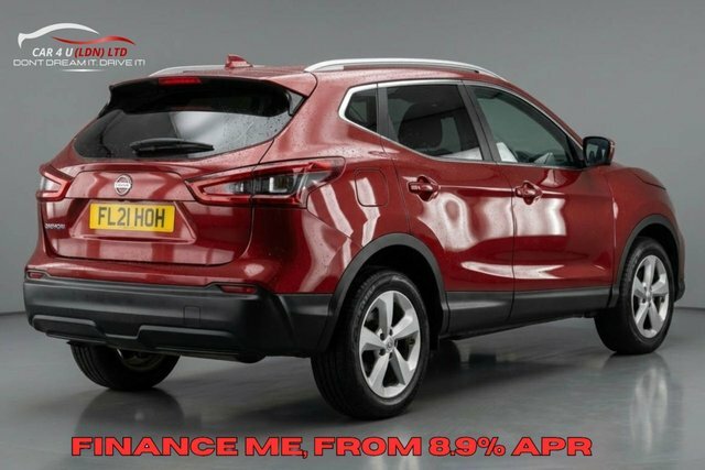Nissan Qashqai Dig-t Acenta Premium Suv FL21HOH Red #6