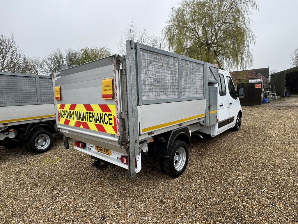 Renault Master 2.3 Dci Arb D-cab Rwd Lll35tw Energy Dci 145 Bu RX18AYO White #6