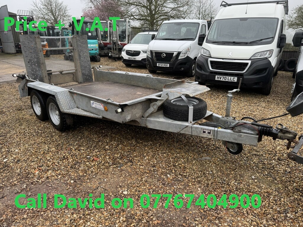 Ford Ifor Willams Gh1054-bt Plant Trailer 3500 Kg BT21VGX Silver